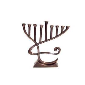 Menorah Personalizada a Precio Económico para Villas, Sintagogas, Templos, Iluminación de Mesa, Uso Decorativo, Portavelas de Hanukkah - Product Image 6