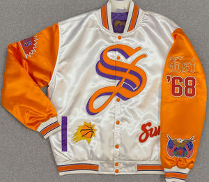 Vithas Industry Customized Good Quality Unisex Casual Winter Baseball Slim <b>Jacket</b> with Canvas Fabric Windproof <b>Mandarin</b> <b>Collar</b> - Product Image 3