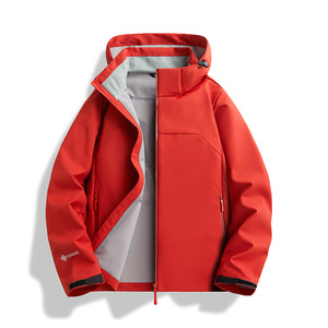 Chaqueta de Senderismo para Exteriores, con Cierre Completo, Logotipo Personalizado, Impermeable, Cortavientos, para Hombre y Mujer - Product Image 5