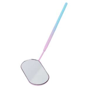 Miroir pour extensions de cils, marque OEM, multifonction, pour vérifier le blanchiment des dents et nettoyer les cils, en acier inoxydable - Product Image 4
