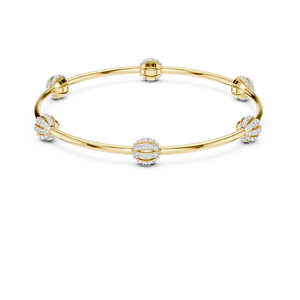 TRENDY LAB GROWN DIAMOND STIFF KADA BRACELET SET IN 18KT ROSE <b>GOLD</b> WEDDING ENGAGEMENT PARTY GLAM EVENT DAILY USE FOR WOMEN - Product Image 6