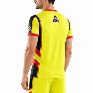 Service OEM – Nouveau design de maillot de football court 100 % polyester sublimé, séchage rapide, antibactérien, respirant, haute performance – Vente chaude - Product Image 5