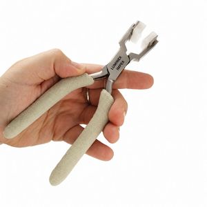 Pince à bec en nylon non marquant pour la formation, le pliage et le façonnage de bijoux, bagues et bracelets – Outil professionnel pour la fabrication de bijoux - Product Image 3