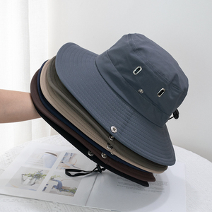 Sombrero de Pescador Personalizado de Alta Calidad para Hombre, Impermeable, de Ala Ancha, Protección Solar, Gorra al por Mayor para Actividades al Aire Libre, Surf, Pesca y Viajes - Product Image 1