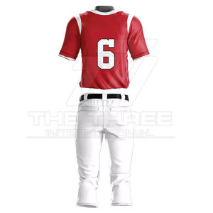 Uniforme de Béisbol Atlético Moderno para Hombre, Diseño Profesional Elegante, Cómodo, Ligero y Transpirable, Servicio OEM, Jersey y Pantalones Cortos - Product Image 3