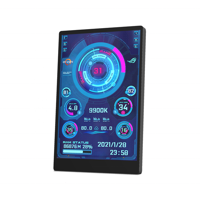 3.5 IPS Panel USB Mini Screen AIDA64 PC CPU RAM HDD Data Monitor Computer Secondary Screen for Computer Status Monitoring