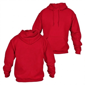 เสื้อฮู้ดดี้ผ้าฝ้าย/โพลีเอสเตอร์หนานุ่ม 320gsm แบบขายส่ง  ไม่มีลาย  ออกแบบโลโก้ได้ตามต้องการ  เสื้อฮู้ดดี้ผู้ชายทรงโอเวอร์ไซส์ สไตล์ลำลอง/สปอร์ต - Product Image 4