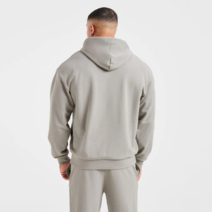 Sudadera con Capucha para Hombre, de Alta Calidad, OEM, con Logotipo Frontal, Estilo Informal, Holgada, Cómoda y Suave, a Precios de Fábrica - Product Image 2