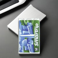 Accessoire porte-badge d'identification de carte nominative verticale
