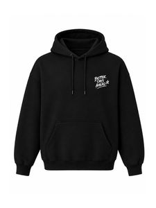 Novedad: Sudaderas con Capucha Oversize de Forro Polar con Estampado Digital, Color Negro, Tallas Personalizadas, Estilo Casual Urbano - Product Image 1