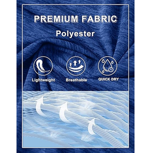Débardeur Homme Personnalisé Respirant Coupe Décontractée Coton Lourd 180g Col Rond Appliqués Vêtements de Fitness Vente Directe Usine - Product Image 6