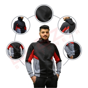 Sudaderas térmicas personalizadas Hip Hop Sudadera con capucha de manga larga con capucha de impresión Sudaderas de moda para hombres CARTOON Western sudaderas con capucha para hombres - Product Image 5