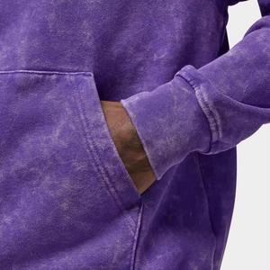 Sweat-shirts à capuche délavés à l'acide de qualité supérieure et confortables pour les jeunes, style décontracté, nouveau modèle - Product Image 3
