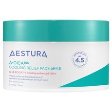 Estura Acica 365 - Almohadillas Refrescantes y Calmantes con Aloe Vera, PH4.5, 110ml, para Piel Sensible, en Caja, con Descuento, 365 Unidades - Product Image 1