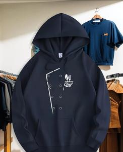 Stylish and Cozy Women's Winter Hoodie 100% Cotton Embroidered & Digital Printed for Winter Wear - Product Image 4