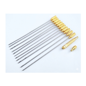 High Quality Lipo <b>Thread</b> Fitting Set of 11 With Handle & Luer <b>Lock</b> Adapter Suction Stainless Steel - Product Image 3