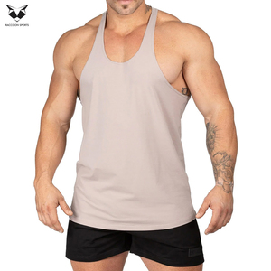 Comfortable Muscle Fit High Performance Breathable Ultra-Lightweight Gym Soft Stretch Training Wear Fitness Singlets For Adult - Product Image 4