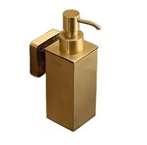 Stylish Finish Stainless Steel Soap <b>Dispenser</b> <b>Bottle</b> Strong <b>Pump</b> Polished Surface Bathroom <b>Dispenser</b> - Product Image 1