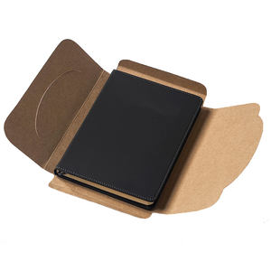 Carnets en cuir véritable de style coréen format B6, personnalisables en gros, avec logo sur mesure, durables, pour cadeaux - Product Image 3