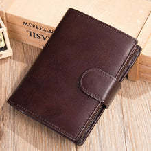 Exclusive Premium Fashion Men's Waterproof High-quality Customizable <b>Synthetic</b> <b>Leather</b> Slim Bifold Card Holder Durable Everyday - Product Image 2