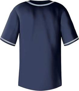 Camiseta Deportiva Casual de Manga Corta para Hombre, Estilo Béisbol con Seis Botones en la Parte Delantera, Ropa Deportiva para Uso Diario - Product Image 2