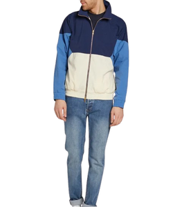 Vestes coupe-vent respirantes de haute qualité, imperméables, pour hommes, style streetwear, avec empiècements colorés, doublure en mesh, fermeture éclair. - Product Image 4