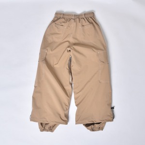 Men's Snow Ski Baggy Pants Elastic Waist Pants Casual Solid Color <b>Thin</b> Linen Men's Loose Trend High Street Hip Hop Pants Hipster - Product Image 1
