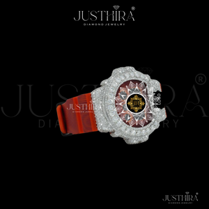 Latest Premium VVS Moissanite Full <b>Silver</b> Big Diamond Bezel G-Sh0ck Watch Quartz High Quality Luxury Fashion Other Watches - Product Image 2