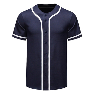 Layanan OEM Pakaian Olahraga Lengan Pendek Berbahan Mesh Bernapas, Desain Sublimasi Penyerap Keringat, Jersey Baseball Softball - Product Image 4