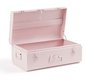 Premium Heavy Duty Metal Storage Trunk with Lockable Lid for Home Office Travel and Industrial Organization - Product Image 3