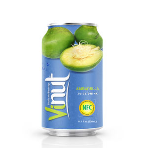Vinut 330ml <b>Canned</b> Ambarella Juice Drink From Vietnam - Product Image 1