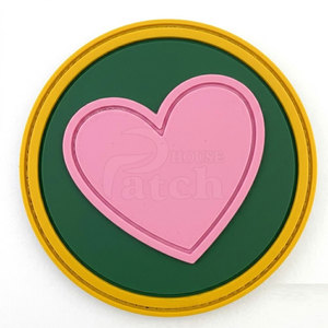 Stylish Pvc <b>Patches</b> For Men And Women Apparel With Modern Creative 3D Graphic Design Look - Product Image 4