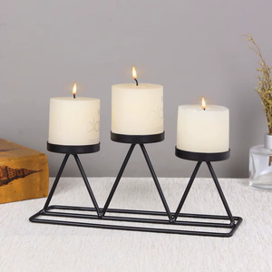 Attractive Metal Candle Holder With Eye Catching Design Ideal For Gift Item And Home Styling - Product Image 1