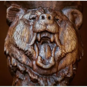 Tête de marteau en acier à haute teneur en carbone de qualité supérieure avec manche en bois de rose et revêtement en cuir et poignée - Product Image 4