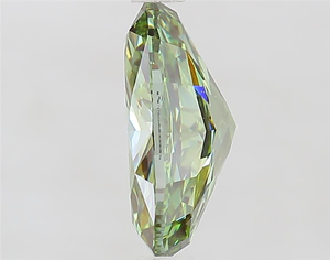 Diamante cultivado en laboratorio de 2.00 quilates, verde intenso, forma ovalada, CVD HPHT, directo del fabricante, certificado IGI, diamante CVD. - Product Image 2