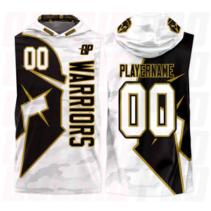 Hooded Compression 7v7 Custom Flag Football Jersey Custom Flag Football Jerseys Any Logos, Numbers, Names or Colors Shirts - Product Image 1