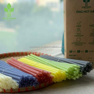 Alta calidad Biodegradable Ecosstraws Paja Arroz Beber Obleas Vietnam Venta al por mayor Muestra gratis Eco-Friendly Caja de cartón de embalaje - Product Image 4