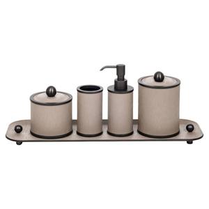 Ensembles d'accessoires de salle de bain en acier inoxydable brossé pour la maison, ensemble de salle de bain écologique, finition dorée, résistant à l'eau, antidérapant - Product Image 2