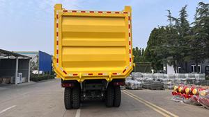 SINOTRUK HOWO NX 8x4 diesel tipper truck VGD95 drum brake axle H77L cab domestic hydraulic cylinder for mining work - Product Image 2
