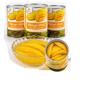 Prix compétitif, qualité supérieure, mangues en tranches délicieuses les plus vendues dans du sirop, emballage personnalisé - Product Image 1
