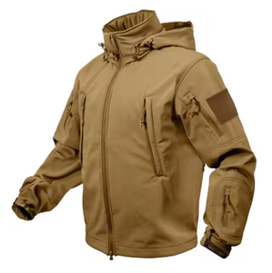 Chaqueta Táctica de Nailon de Alta Calidad para Hombre, al por Mayor, Impermeable, Transpirable, de Secado Rápido, con Forro Polar, Camuflaje - Product Image 1