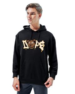 Vente en gros de sweat à capuche pour homme 100% coton Design personnalisé imprimé en noir Respirant Automne Convient Made Pakistan Plain Dyed Techniques - Product Image 1