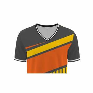 Maillot de handball à col ras du cou, 100 % polyester, séchage rapide, personnalisable, pour usage décontracté - Product Image 4