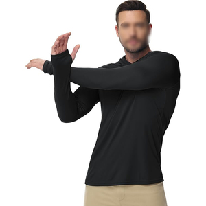 Basic Sports Hoodie <b>Men</b> Plain Solid Color Cotton Polyester <b>Pullover</b> Gym Training Sweatshirt Essential - Product Image 2