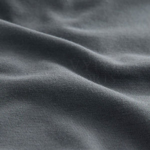 T-shirt classique pour homme à manches courtes, 100% coton, uni, col rond, tricoté, 180 grammes, finition lavée, texture lisse, respirant, écologique - Product Image 6