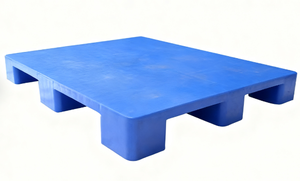 Paletas de Plástico de una Sola Cara para Transporte Logístico de 4 Vías, Tamaños y Colores Personalizables, para Alimentos, Productos Químicos, Medicamentos e Industria - Product Image 2