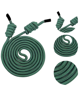 Green PP Jump <b>Rope</b> 2.5M Length Durable Unisex Home <b>Exercise</b> Equipment - Product Image 2
