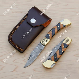 Cuchillos Plegables EDC de Bolsillo Multifuncionales de Acero de Damasco Forjado de Alta Calidad, los Más Vendidos, Personalizables OEM/ODM - Product Image 5