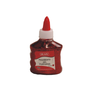 Ilan Glitter Gel 80g Rouge Fournitures d'artisanat - Product Image 1