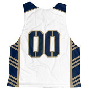 Vente en gros, imprimé sur mesure, sublimé, léger et écologique, Pinnies de crosse, réversible de haute qualité, design unique, bon marché OEM - Product Image 2